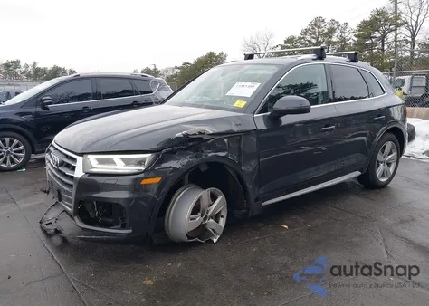 2019 Audi Q5 45 Premium z USA, uszkodzony, nr VIN WA1BNAFY0K2104969